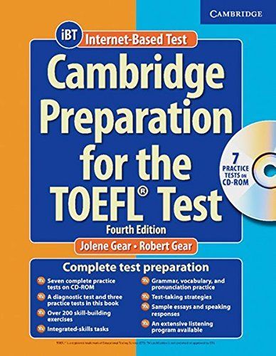 Cambridge Preparation for the TOEFL Test. Pack (Book, CD-ROM, Audio-CDs)