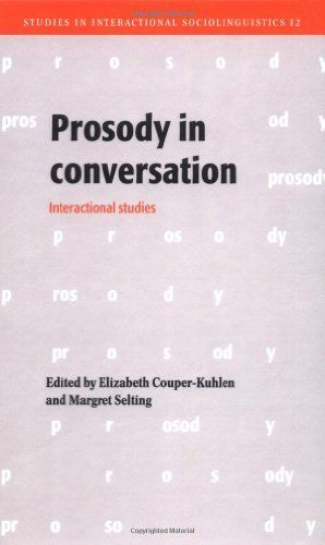 Prosody in Conversation