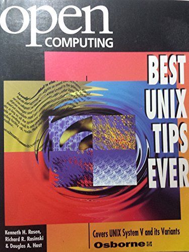 Open Computing's Best UNIX Tips Ever