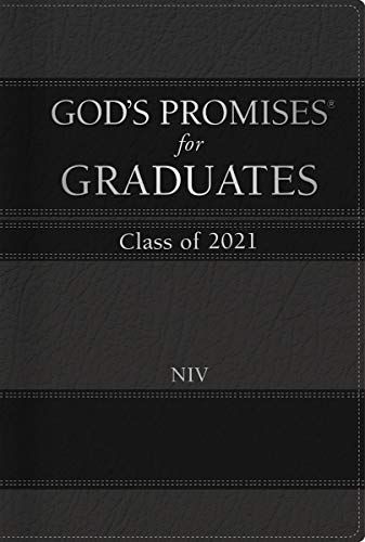 God's Promises for Graduates: Class of 2021 - Black NIV