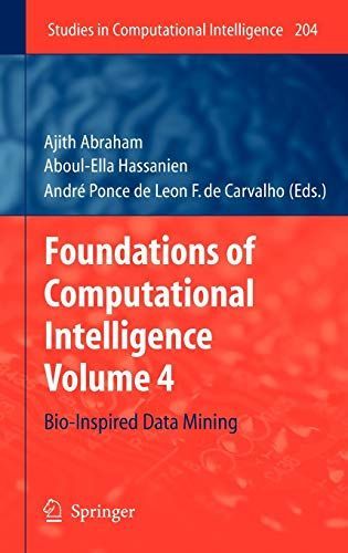 Foundations of Computational Intelligence