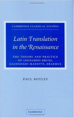 Latin Translation in the Renaissance