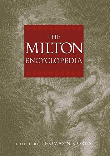 The Milton Encyclopedia