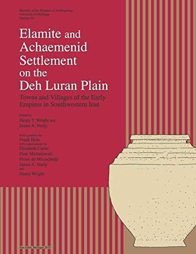 Elamite and Achaemenid Settlement on the Deh Lurān Plain