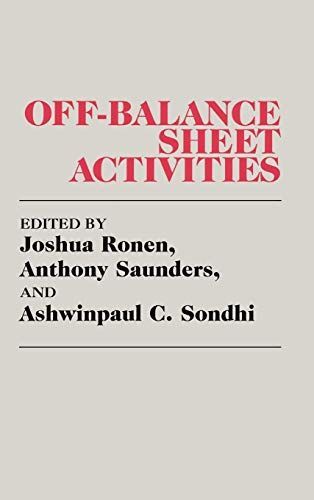 Off-balance Sheet Activities