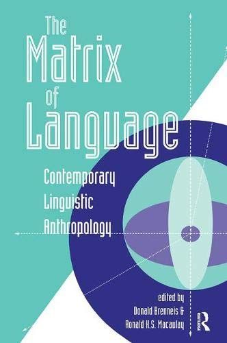 The Matrix of Language