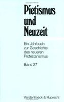Pietismus Und Neuzeit - 2001