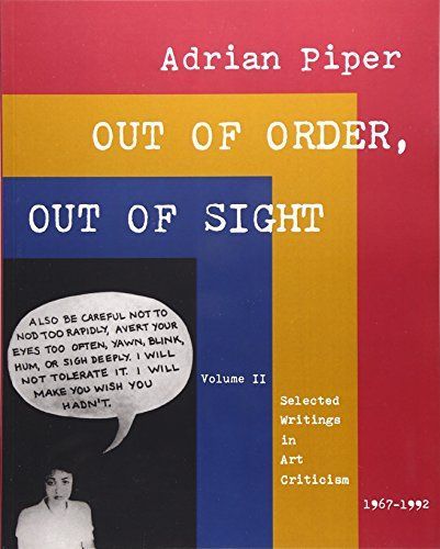 Selected Writings in Art Criticism, 1967-1992