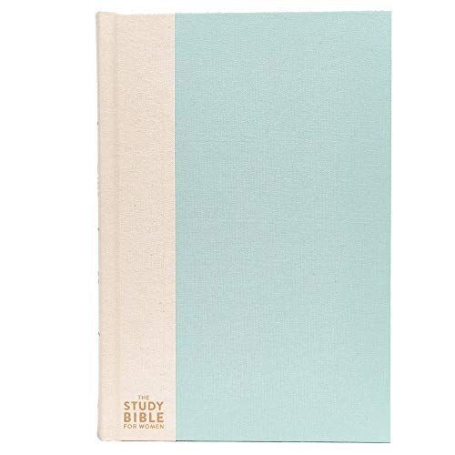 The CSB Study Bible For Women, Light Turquoise/Sand Hardcover