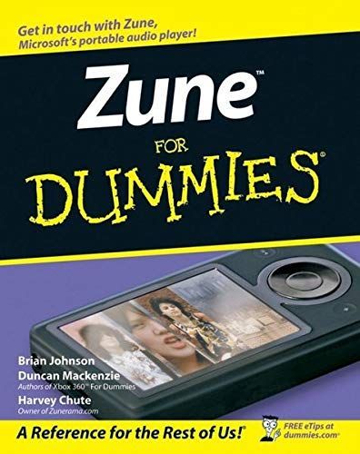 Zune For Dummies