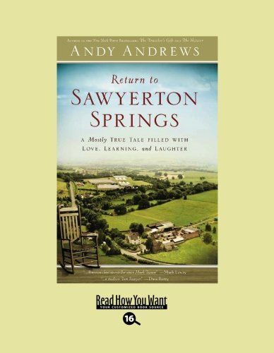 Return to Sawyerton Springs (EasyRead Large Bold Edition)