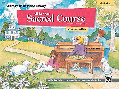 Alfred's Basic Piano Library All-in-one Sacred Course, Book 1