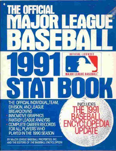 The Official Major League Baseball Stat Book, 1991
