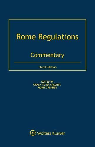 Rome Regulations