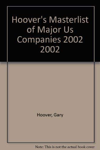 Hoover's MasterList of Major U. S. Companies, 2002