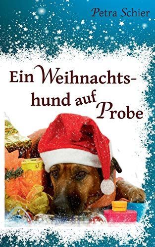 Ein Weihnachtshund auf Probe