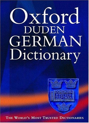 The Oxford-Duden German Dictionary