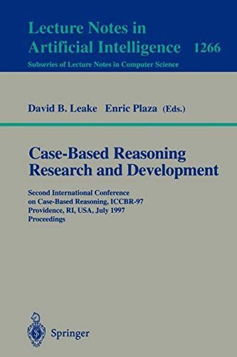 Case-Based Reasoning Research and Development
