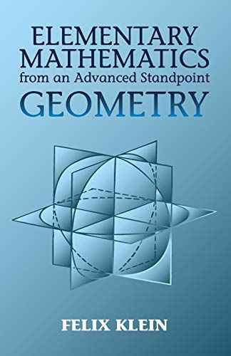 Elementary Mathematics from an Advanced Standpoint