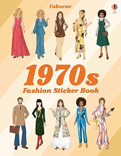 1970S Fashion Sticker Book