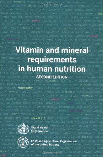 Vitamin and Mineral Requirements in Human Nutrition