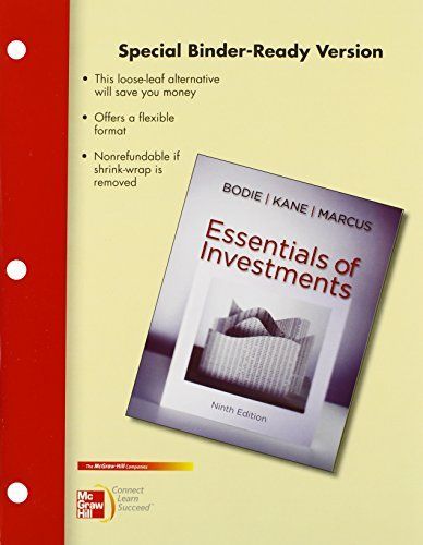 Loose Leaf Essentials of Investments with Connect Access Card