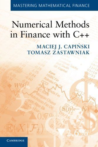 Numerical Methods in Finance with C++
