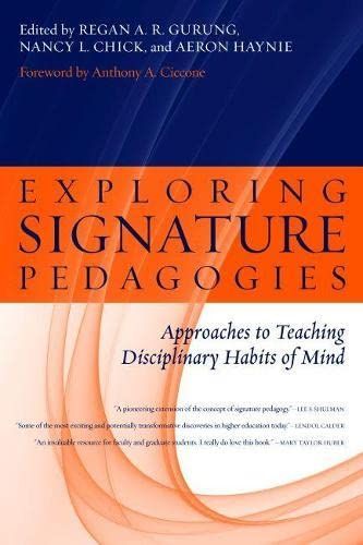 Exploring Signature Pedagogies