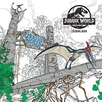 Jurassic World: Fallen Kingdom Adult Coloring Book