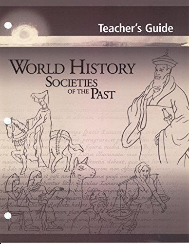 Teacher's Guide for World History Societies of the Past