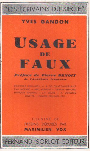 usage de faux