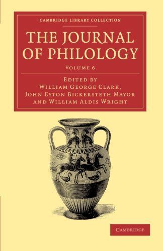 The Journal of Philology