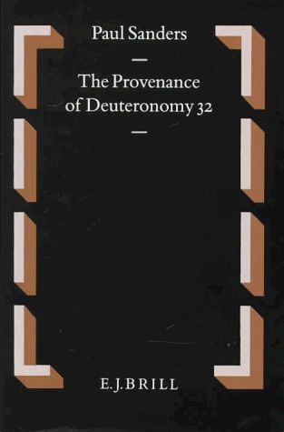 Provenance of Deuteronomy Thirty-two