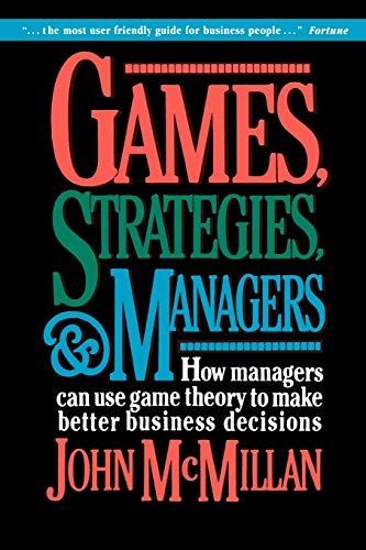 Games, Strategies, and Managers