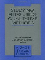 Studying Elites Using Qualitative Methods