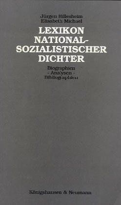 Lexikon nationalsozialistischer Dichter