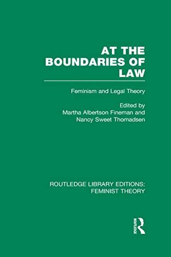At the Boundaries of Law