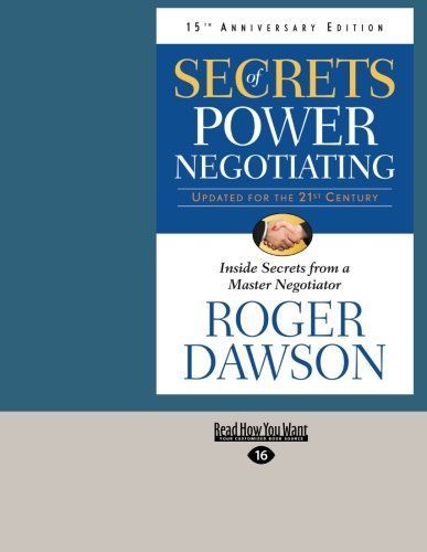 Secrets of Power Negotiating