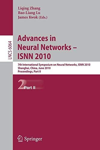 Advances in Neural Networks -- ISNN 2010