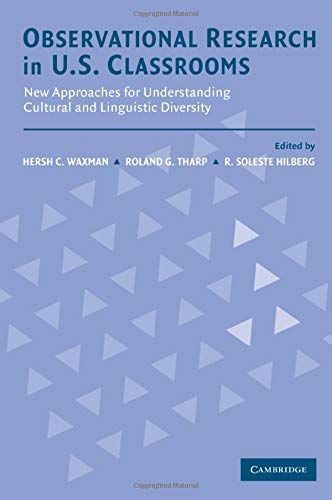 Observational Research in U.S. Classrooms