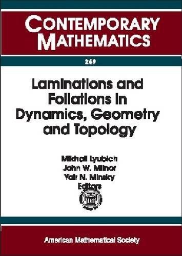 Laminations and Foliations in Dynamics, Geometry and Topology