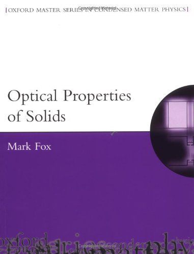 Optical Properties of Solids