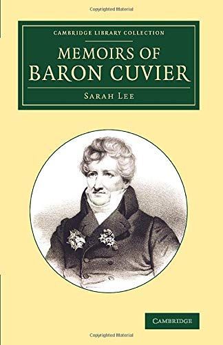 Memoirs of Baron Cuvier