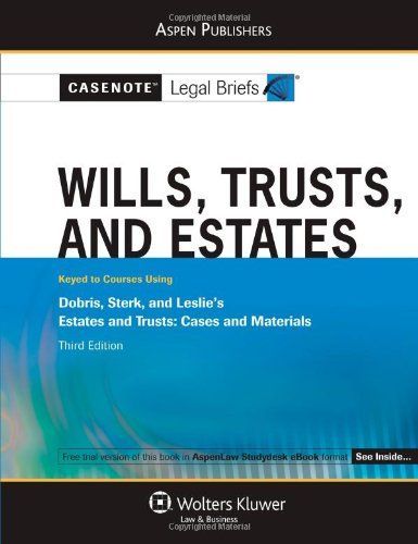 Wills, Trusts, and Estates