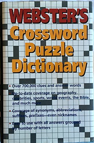 Webster's Crossword Puzzle Dictionary