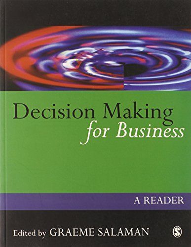 Decision Making for Business