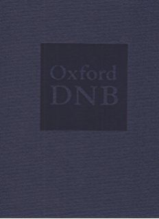 Oxford dictionary of national biography
