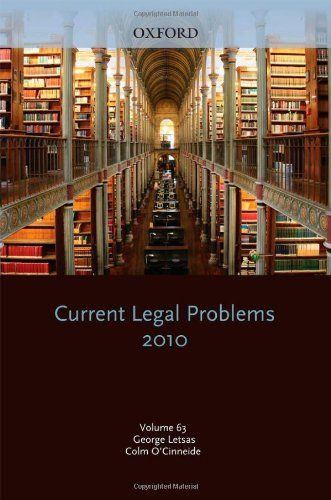 Current Legal Problems 2010