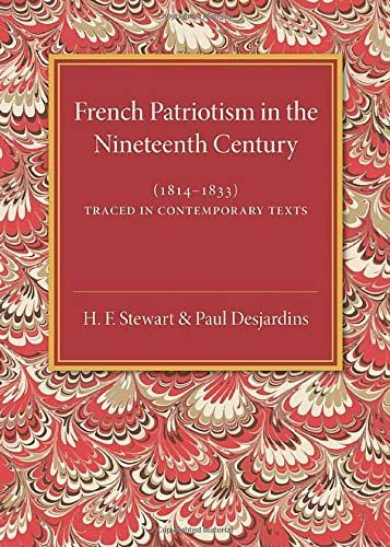French Patriotism in the Nineteenth Century (1814–1833)