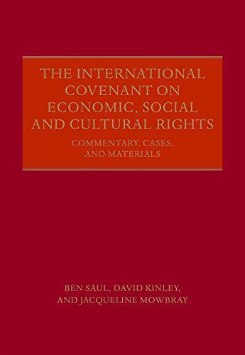 The International Covenant on Economic, Social and Cultural Rights